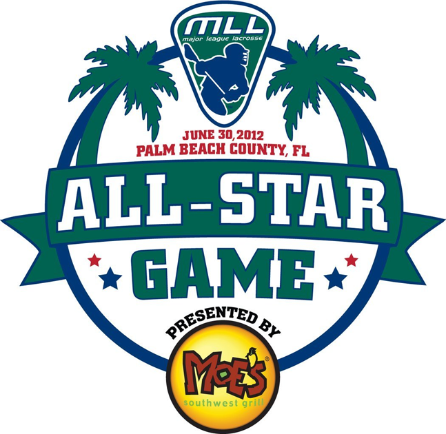 MLL All Star Game 2012 Primary Logo iron on transfers for clothing